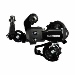 Schimbator Spate Shimano Tourney RD-FT35-A, 6/7 Viteze, brat super-scurt, Negru imagine