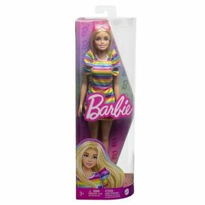 Papusa Barbie Fashionistas - Barbie blonda cu aparat dentar imagine
