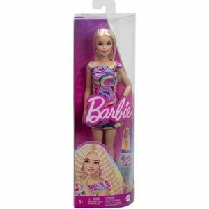 Papusa Barbie Fashionistas - Barbie cu par blond ondulat imagine