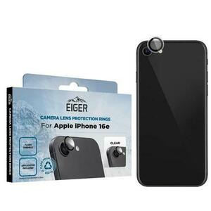 Folie Eiger Sticla Camera 3D Mountain Glass iPhone 16e, Transparent imagine