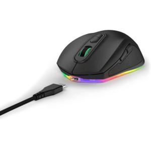 Mouse Gaming uRage Reaper 340, iluminare, USB, Wired (Negru) imagine