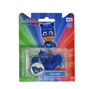 Figurina cu vehicul Eroi in pijama Cat-Car, 7 cm imagine