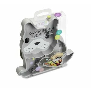 Farfurie compartimentata cu ventuza din silicon, 6+ luni, Melii Bulldog imagine