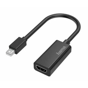 Adaptor Mini DisplayPort - HDMI Hama 200332, UHD 4K (Negru) imagine