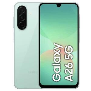 Telefon mobil Samsung Galaxy A26, Procesor Exynos 1380 Octa-Core, Super AMOLED Capacitiv touchscreen 6.7inch, 6GB RAM, 128GB Flash, Camera Tripla 50+8+2MP, 5G, Wi-Fi, Dual SIM, Android (Verde) imagine