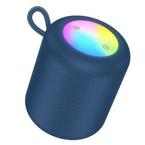 Boxa Portabila Bluetooth HOCO HC30, 5W, RGB (Albastru) imagine