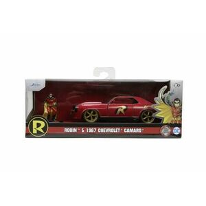 Set masina cu figurina Jada Toys Chevrolet Camaro 1967 Robin (Multicolor)​ imagine