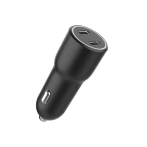 Incarcator auto Gembird TA-UC-C2PD40-CAR-01, 2 x USB Type-C, 2 x 20W (Negru) imagine