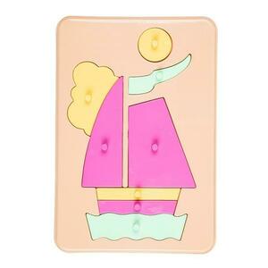 Jucarie ELFIKI Puzzle-ul copilasilor - Barcuta imagine