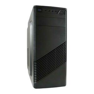 Carcasa PC LC Power, Middle Tower, ATX, Fara sursa (Negru) imagine