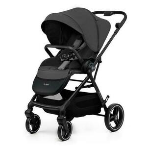 Carucior sport Kinderkraft Yoxi, reversibil, pliabil, 0 - 22kg, Gri imagine