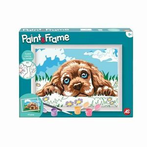 Set pictura Paint & Frame - Catelusul iubitor imagine