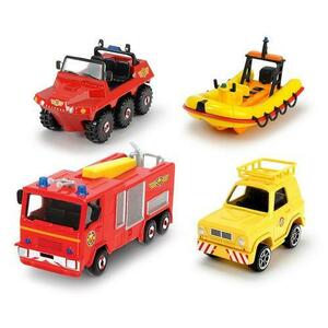 Set masinute Fireman Sam, 4 piese imagine