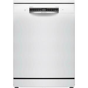 Masina de spalat vase Bosch SMS4EVW08E, 14 seturi, 6 programe, EfficientDry, Sistem Rackmatic, Home Connect, EcoSilence Drive, Tab-count, Clasa B, 60 cm (Alb) imagine
