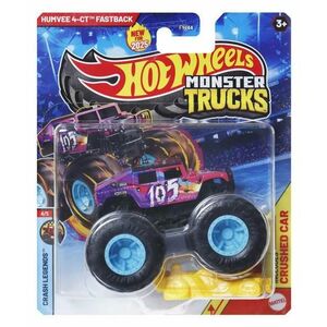 Masinuta Hot Wheels Monster Truck - Humvee, 1: 64 (Multicolor) imagine