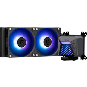 Cooler CPU MSI MAG CORELIQUID A15 240, ARGB LED, 2 x 120 mm (Negru) imagine