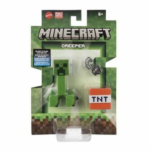 Figurina Minecraft Craft A Block - Creeper, 8cm (Verde) imagine
