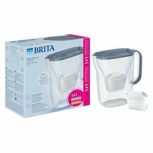 Cana filtranta BRITA Style 2, 4 L + 2 filtre Maxtra Pro (Albastru) imagine
