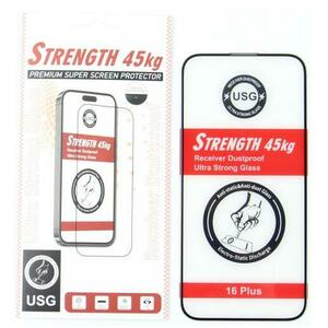 Folie de protectie Ecran OEM Ultra Strong 45KG pentru Samsung Galaxy A55 5G A556, Sticla Securizata, Full Glue, 2.5D imagine