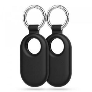 Husa Tech-Protect Icon pentru Samsung Galaxy SmartTag2, Set 2 bucati (Negru) imagine