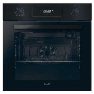 Cuptor incorporabil Candy Idea FCM955NRL-C, Electric, 70 l, Grill, Curatare pirolitica, Timer, 9 functii, Clasa A (Negru) imagine