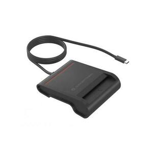 Cititor carduri inteligente / carte de identitate CONCEPTRONIC Smart ID SCR01BC, USB-C (Negru) imagine