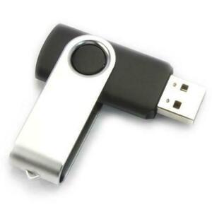 Stick memorie MediaRange MR907NTRL 4GB, USB 2.0 (Negru/Argintiu) imagine
