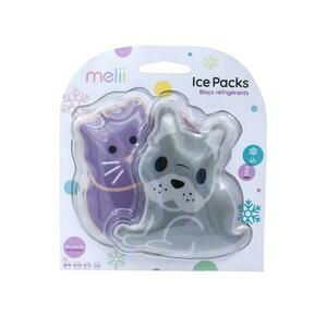 Set racitor pentru sac termic Melii - caine si pisoi 2 buc. imagine