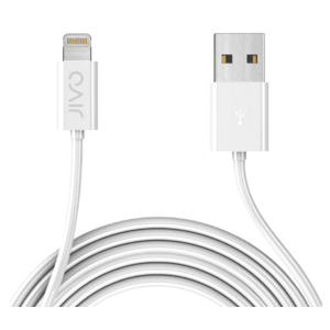 Cablu de date Jivo MFI JI-1860, Lightning, 3 m (Alb) imagine