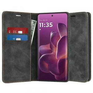 Husa pentru Motorola Edge 60 Pro, Techsuit, Confy, Neagra imagine