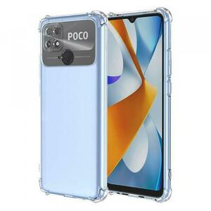 Husa pentru Xiaomi Poco C40, Techsuit, Shockproof Clear, Transparenta imagine