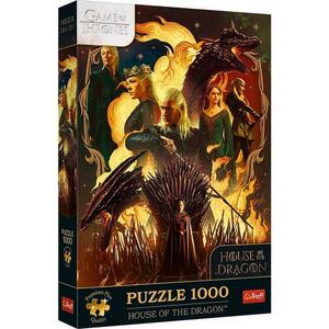 Puzzle Trefl 1000 Premium Plus Game Of Thrones Casa Dragonului imagine
