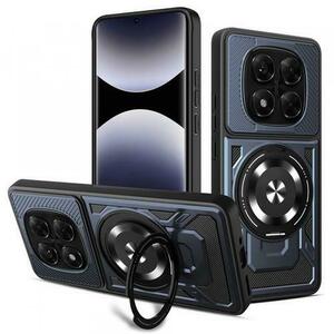 Husa pentru Xiaomi Redmi Note 14 Pro+ 5G / Note 14 Pro 5G / Poco X7, Techsuit, RuggedCam, Albastra imagine