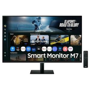 Monitor VA LED Samsung 32inch LS32FM700UUXDU, UHD (3840 x 2160), HDMI, Boxe (Negru) imagine