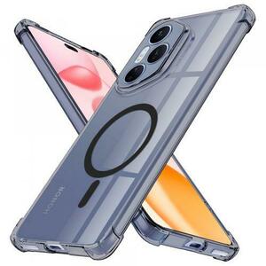 Husa Techsuit Shockproof Clear MagSafe pentru Honor 400 Pro, Neagra imagine