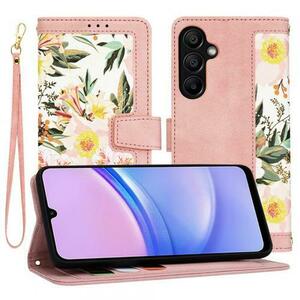 Husa pentru Samsung Galaxy A15 5G A156 / A15 A155 Techsuit FlipCraft (Roz) imagine