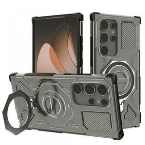 Husa pentru Samsung Galaxy S24 Ultra S928 Techsuit Carbon Shield Pro (Negru) imagine