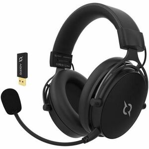 Casti Gaming AQIRYS Andromeda Pro, Wireless, Microfon (Negru) imagine