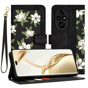 Husa pentru Honor 200 Pro, Techsuit, FlipCraft, Neagra imagine