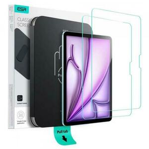 Folie de protectie Ecran ESR UltraFit pentru Apple iPad Air 13 (2025) / Air 13 (2024), Sticla Securizata, Full Glue imagine