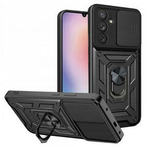 Husa pentru Samsung Galaxy A24 4G A245, Techsuit, CamShield, Neagra imagine