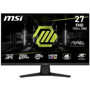 Monitor Gaming Rapid IPS MSI 27inch MAG 274F, Full HD (1920 x 1080), HDMI, DisplayPort, 200 Hz, 0.5 ms (Negru) imagine