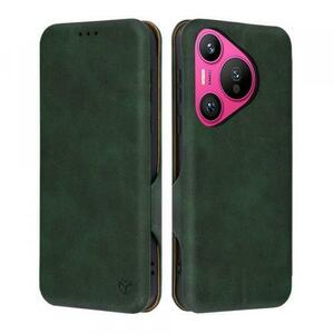 Husa pentru Huawei Pura 70, Techsuit, Safe Wallet Plus (Verde) imagine