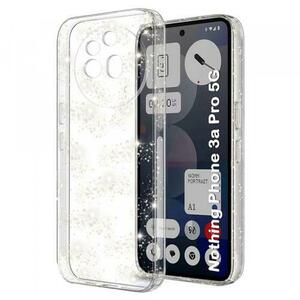Husa pentru Nothing Phone (3a) Pro, Techsuit SparkleSkin (Transparent) imagine
