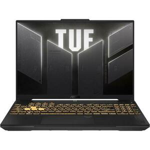 Laptop Gaming ASUS TUF F16 FX607VJ (Procesor Intel® Core™ 5 210H (12M Cache, up to 4.80 GHz), 16inch FHD+ 144Hz, 16GB DDR4, 512GB SSD, NVIDIA GeForce RTX 3050 @6GB, DLSS 3.0, Negru/Gri) imagine