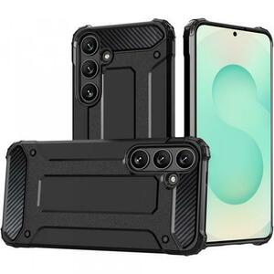 Husa pentru Samsung Galaxy S25 S931, Techsuit Hybrid Armor (Negru) imagine