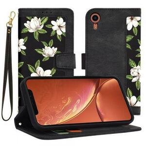 Husa pentru Apple iPhone XR Techsuit FlipCraft (Negru) imagine