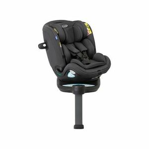 Scaun auto Graco rotativ 360 Turn2Me Grow Iron, 0-7 ani, I-Size, reglabil, Negru/Gri imagine