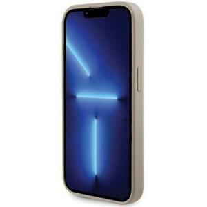 Husa Protectie Spate Guess 4G Strass Metal Logo pentru Apple iPhone 15 Pro (Auriu) imagine