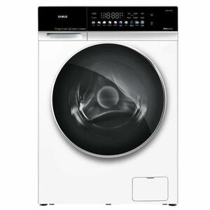 Masina de spalat rufe Samus WSHD10120IDM, 10 kg, 1200 rpm, Motor Inverter, Display LED Color, 10 programe, Clasa A (Alb) imagine